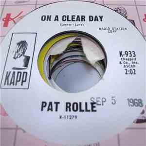 Pat Rolle - On A Clear Day FLAC