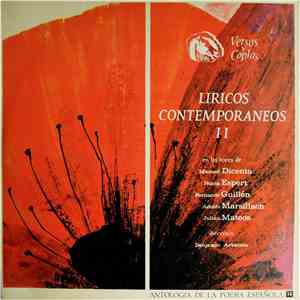 Various - Liricos Contemporaneos II FLAC