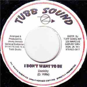 Donicky - I Don't Want To Be FLAC