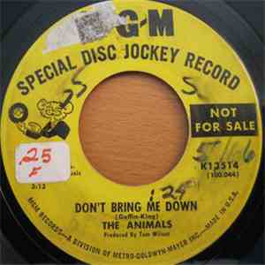 The Animals - Don't Bring Me Down / Cheating FLAC