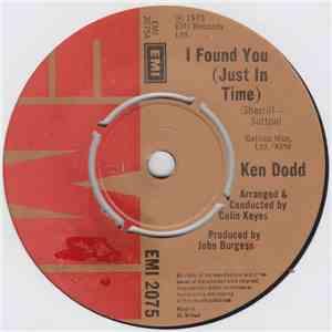 Ken Dodd - I Found You (Just In Time) FLAC