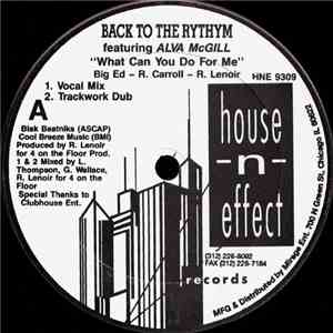 Back To The Rythym - What Can You Do For Me FLAC