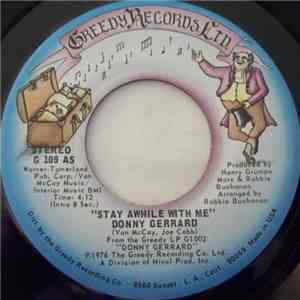 Donny Gerrard - Stay Awhile With Me / Peace For Us All FLAC