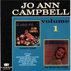 Jo Ann Campbell - I'm Nobody's Baby / For Twistin' And Listenin' FLAC
