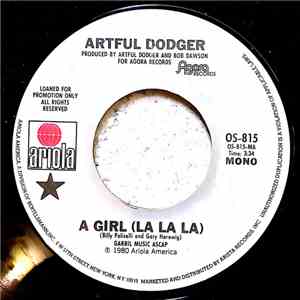 Artful Dodger  - A Girl (La La La) FLAC