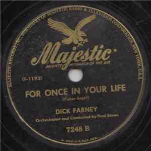 Dick Farney - For Once In Yoru Life / Just An Old Love Of Mine FLAC