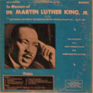Dr. Martin Luther King, Jr. - In Memory of Dr Martin Luther King Jr FLAC