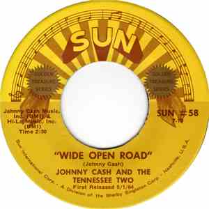 Johnny Cash And The Tennessee Two - Wide Open Road / Belshazah FLAC