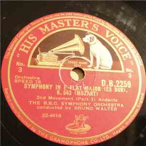The B.B.C. Symphony Orchestra, Bruno Walter, Mozart - Symphony In E Flat Major (Es Dur), K. 543 FLAC