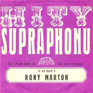 Rony Marton - Žiji V Praze Devět Let / Zde Se Mi Nestýská FLAC