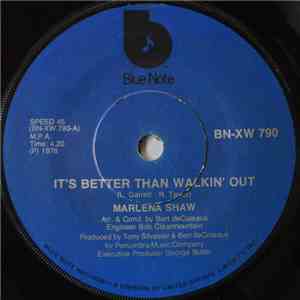 Marlena Shaw - It's Better Than Walkin' Out FLAC