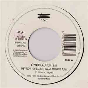Cyndi Lauper / Luther Vandross Duet With Mariah Carey - Hey Now (Girls Just Want To Have Fun) / Endless Love FLAC