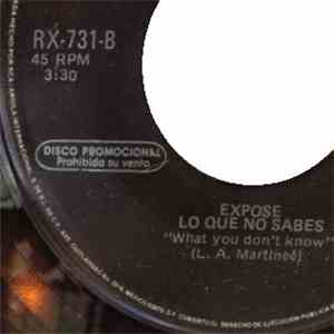 Exposé - Lo Que No Sabes = What You Don't Know FLAC