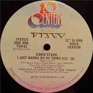 Edwin Starr - I Just Wanna Do My Thing FLAC