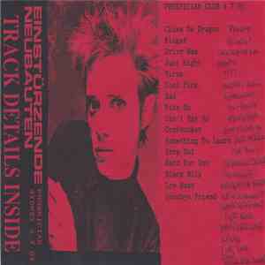Einstürzende Neubauten - Phoenician Sydney 4.7.91 FLAC