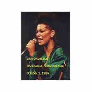 Lisa Dalbello - Rockpalast, Zeche Bochum, October 1, 1985 FLAC