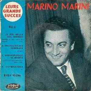 Marino Marini E Il Suo Quartetto - Leurs Grands Succes Vol. 6 FLAC