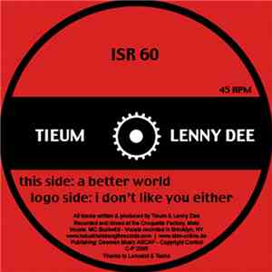 Tieum & Lenny Dee - I Don't Like You Either FLAC