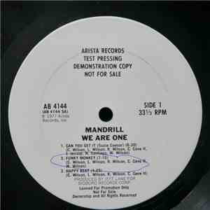 Mandrill - We Are One FLAC