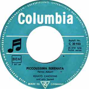 Renato Carosone Und Sein Sextett - Piccolissima Serenata / Torero FLAC