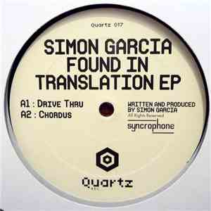 Simon Garcia  - Found In Translation EP FLAC