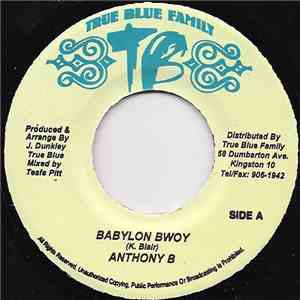 Anthony B - Babylon Bwoy FLAC