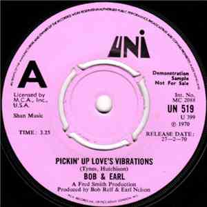 Bob & Earl - Pickin' Up Love's Vibration FLAC