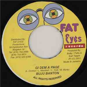 Buju Banton - Gi Dem A Page FLAC