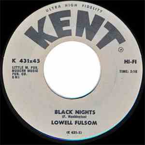 Lowell Fulsom - Black Nights / Little Angel FLAC