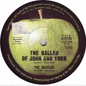 The Beatles - The Ballad Of John And Yoko FLAC