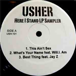 Usher - Here I Stand LP Sampler FLAC