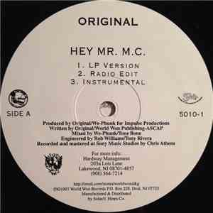 Original  - Hey Mr. M.C. FLAC