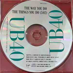 UB40 - The Way You Do The Things You Do FLAC