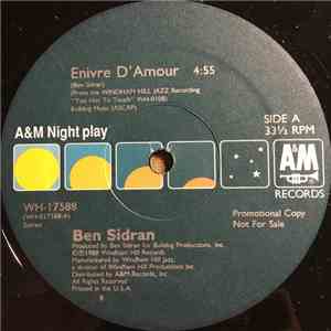 Ben Sidran - Enivre D'Amour FLAC