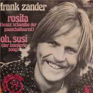 Frank Zander - Rosita (Heinz Schwalbe Der Pauschaltourist) / Oh, Susi (Der Zensierte Song) FLAC