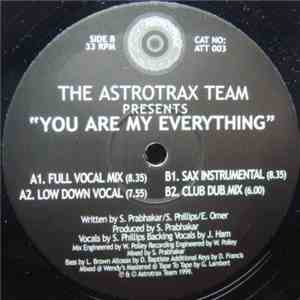 The Astrotrax Team - You Are My Everything FLAC