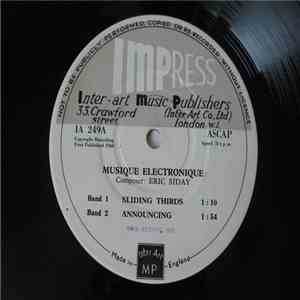 Eric Siday - Musique Electronique FLAC