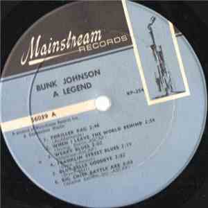 Bunk Johnson - A Legend FLAC