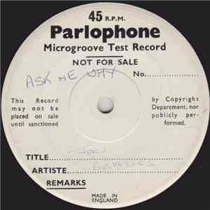 The Beatles - Ask Me Why FLAC