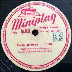 Walter Geiger - Einmal Am Rhein... FLAC