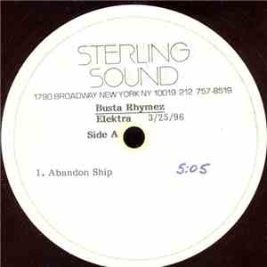 Busta Rhymez - Abandon Ship FLAC