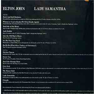 Elton John - Lady Samantha FLAC