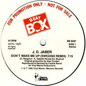 J.D. Jaber - Don't Wake Me Up (Swedish Remix) FLAC