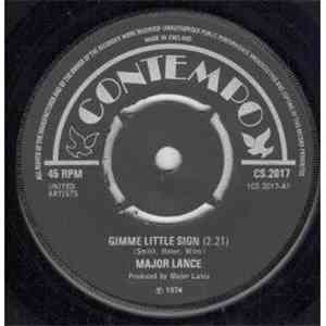 Major Lance - Gimme Little Sign FLAC