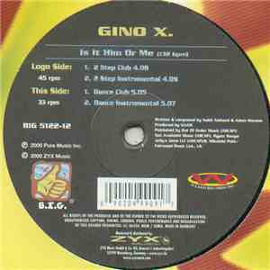 Gino X. - It Is Him Or Me FLAC