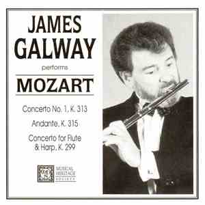 James Galway Performs Mozart - Concerto No. 1 / Andante, K. 315 / Concerto For Flute & Harp FLAC