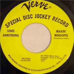 Louis Armstrong - Makin' Whoopee / I've Got The World On A String FLAC