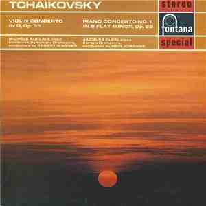 Tchaikovsky, Michèle Auclair (Violin), Innsbruck Symphony Orchestra Conducted By Robert Wagner  / Jacques Klein (Piano), Europa Orchestra Conducted By Hein Jordans - Violin Concerto In D, Op. 35 / Piano Concerto No. 1 In B Flat Minor, Op. 23 FLAC