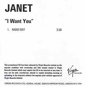 Janet - I Want You FLAC