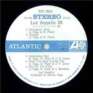 Led Zeppelin - Led Zeppelin III = レッド・ツェッペリン III FLAC